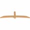 Ekena Millwork Bellingham Timber Gable Bracket, Western Red Cedar, 96"W x 28"H x 3 1/2"D x 5 1/2"F, 7/12 Pitch GBW096X28X0406BEL00SWR - alternate 2
